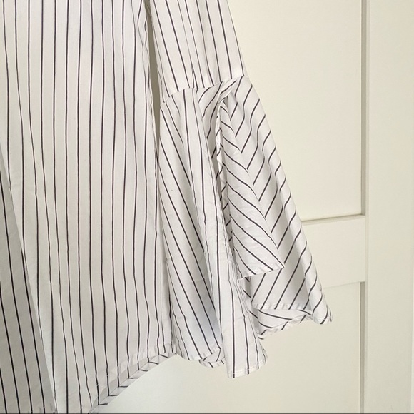 Calvin Klein spring striped blouse - Picture 10 of 13